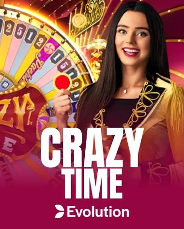 Crazy Time live game show at GetX